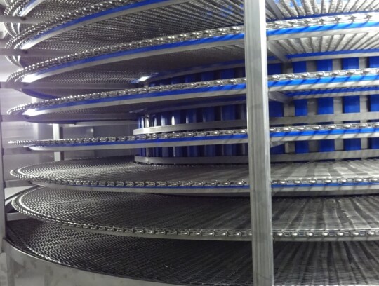 lomax spiral freezer stack thailand case study